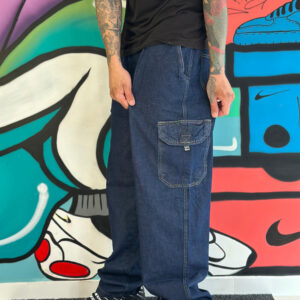 Calça Cargo Dazzling Jeans Escuro