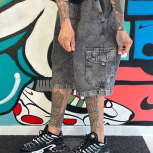 Bermuda Cargo Dazzling - Preto estonado