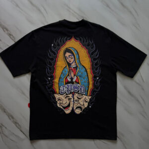 Camisa TripSide Oversized Premium - Santa Chora Agora Ri Depois