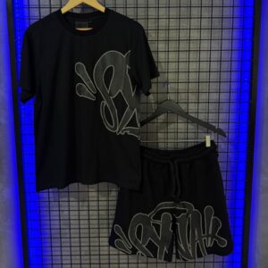 Conjunto Syna World Logo Importado - Preto