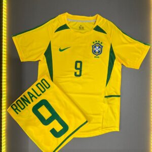 Camisa de Time Retro - Brasil 2002 - Ronaldo